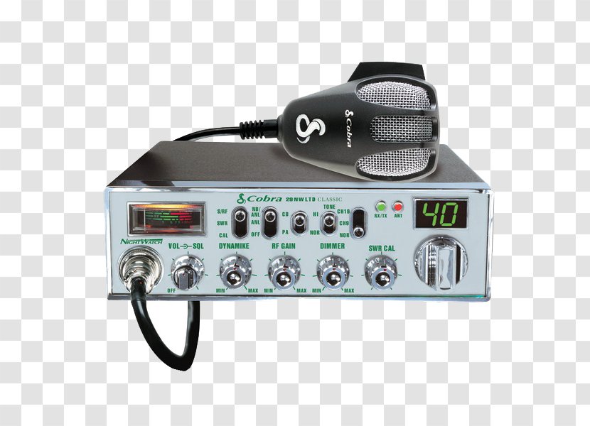 Citizens Band Radio Cobra 29-NW 29 LTD ST CB - Scanners Transparent PNG
