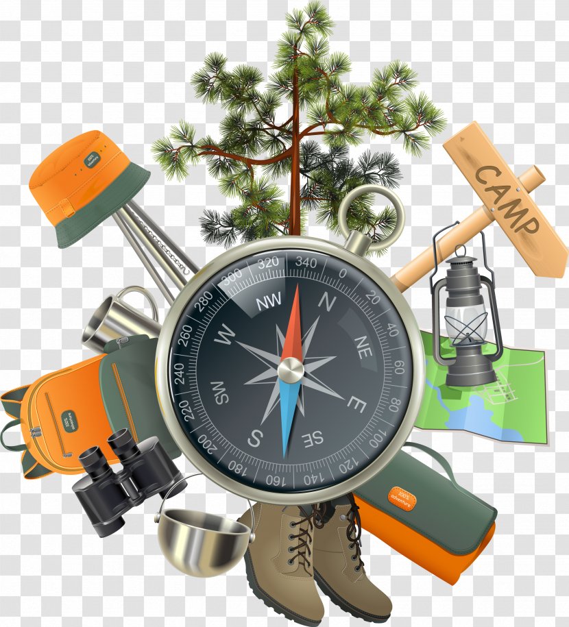 Vector Compass - Scouting - Watch Transparent PNG