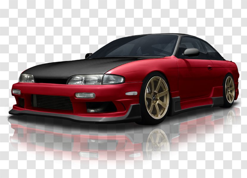 Bumper Nissan 240SX Silvia Car Transparent PNG