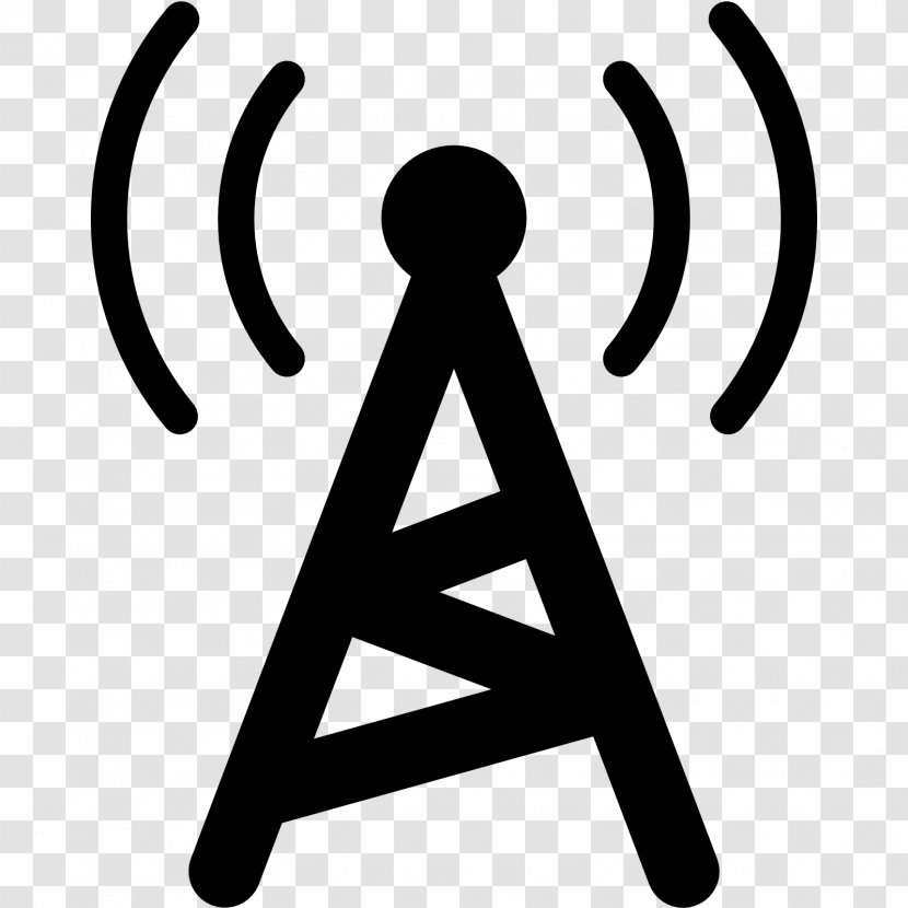 Telecommunications Tower Cell Site Radio Cellular Network - Black And