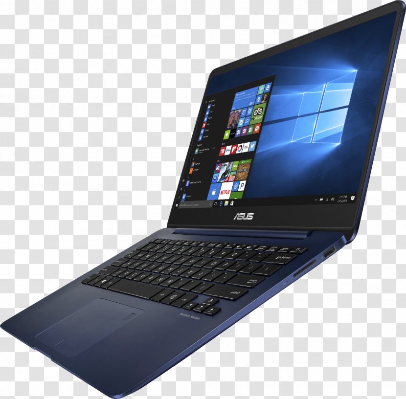 Laptop Notebook UX430 Zenbook Intel Computer - Solidstate Drive Transparent PNG