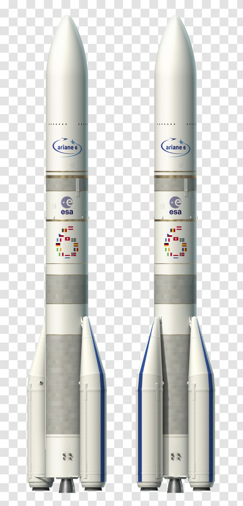 Rocket Europe Ariane 6 Launch Vehicle - 5 Transparent PNG