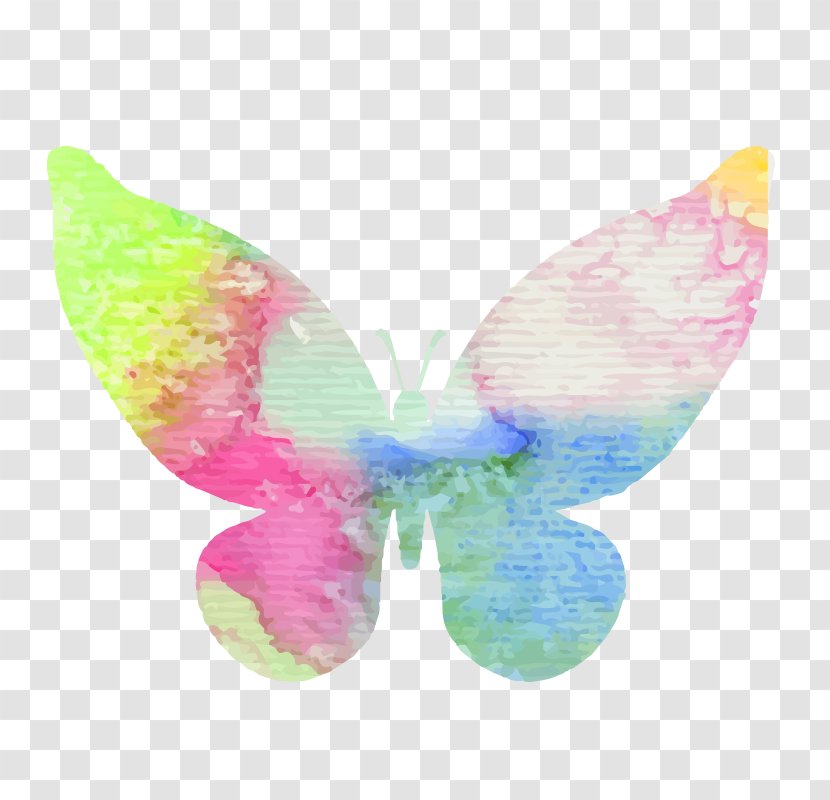 Vector Graphics Butterfly Image Watercolor Painting - Invertebrate - Water Transparent PNG
