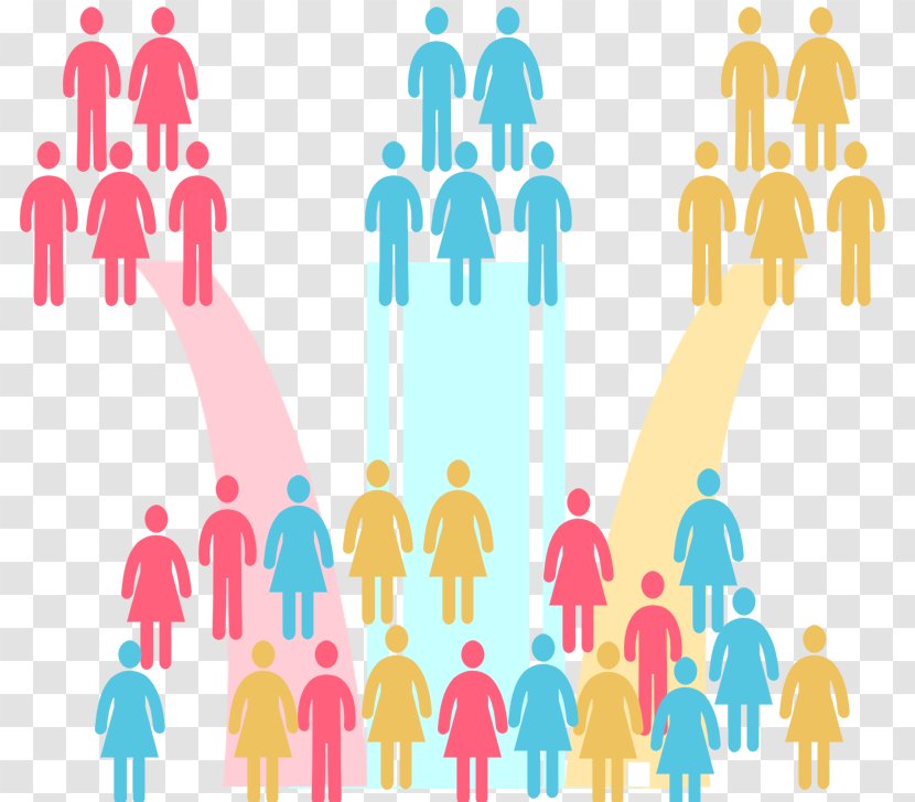 Market Segmentation Digital Marketing Sales - Business - Audience Transparent PNG