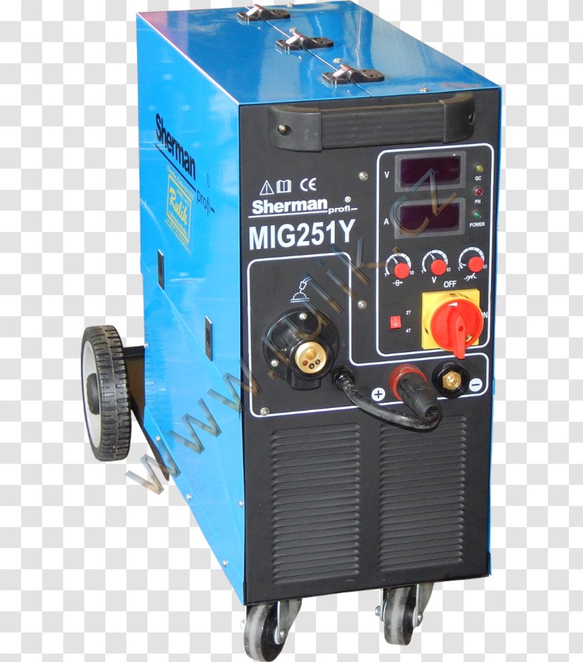 Gas Metal Arc Welding Power Supply Electric Generator Electronics - Current - Mig 21 Transparent PNG