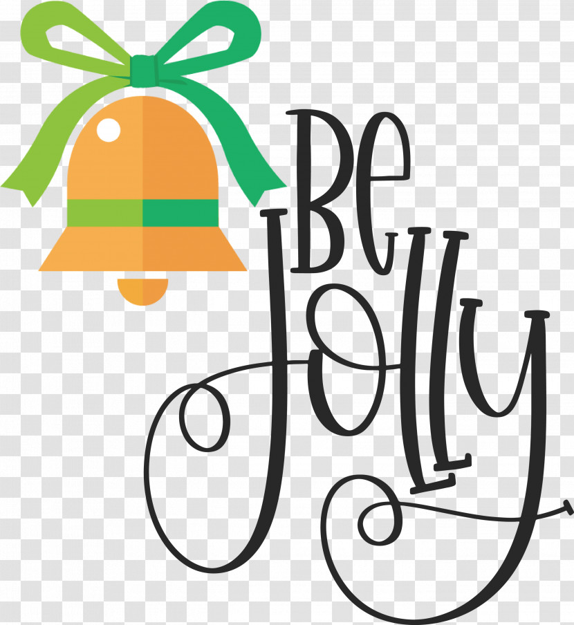 Be Jolly Christmas New Year Transparent PNG