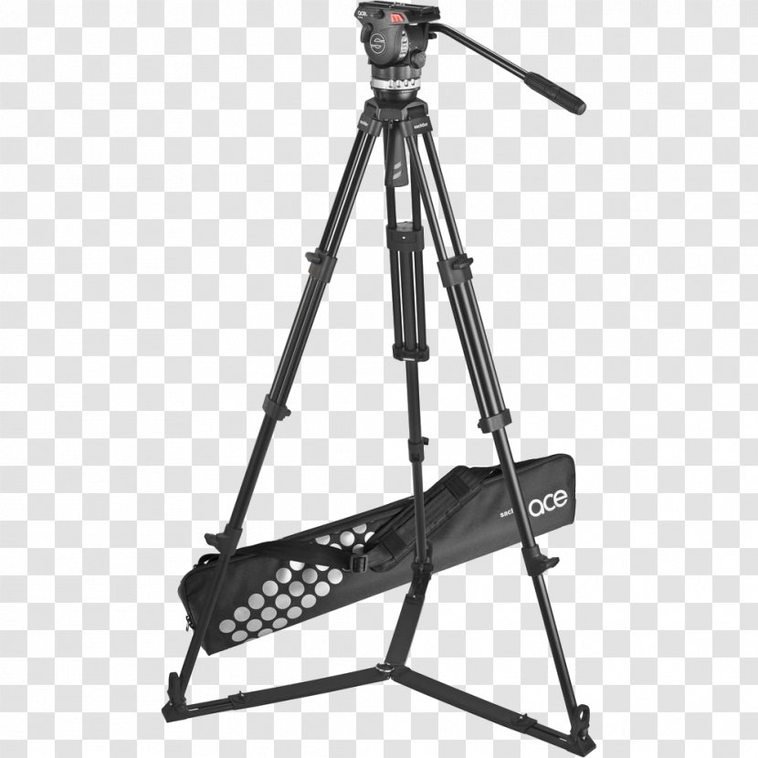 Sachtler 1001 Ace M MS System With Fluid Head Tripod Camera ACE L GS CF Hardware/Electronic - Camcorder Transparent PNG