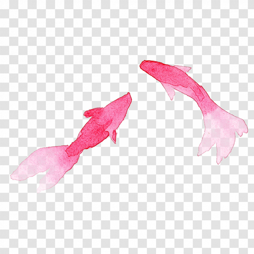 Pink Wing Plant Animal Figure Magenta Transparent PNG