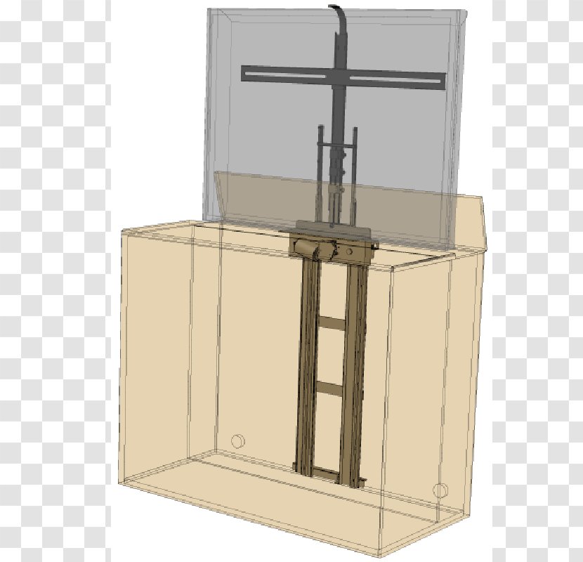 TV-Lift Television Furniture Mechanism Elevator - Apartment - Tv Cabinet Transparent PNG