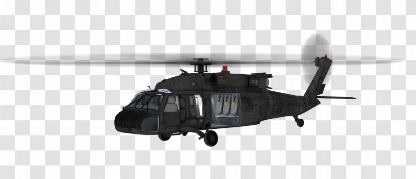 Helicopter Sikorsky UH-60 Black Hawk Fixed-wing Aircraft Clip Art - Sticker Transparent PNG