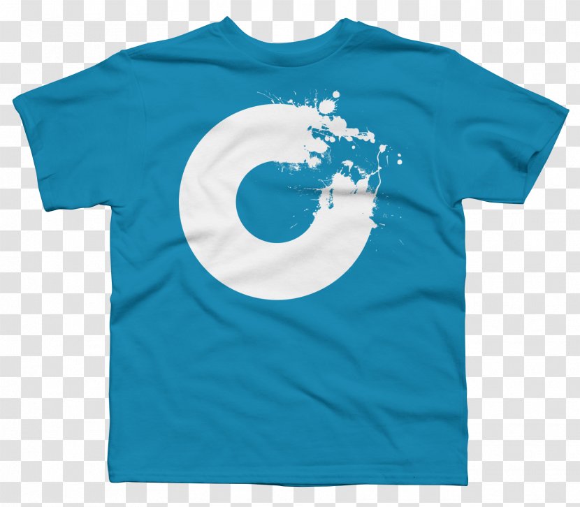 Printed T-shirt Skreened Clothing - Aqua Transparent PNG