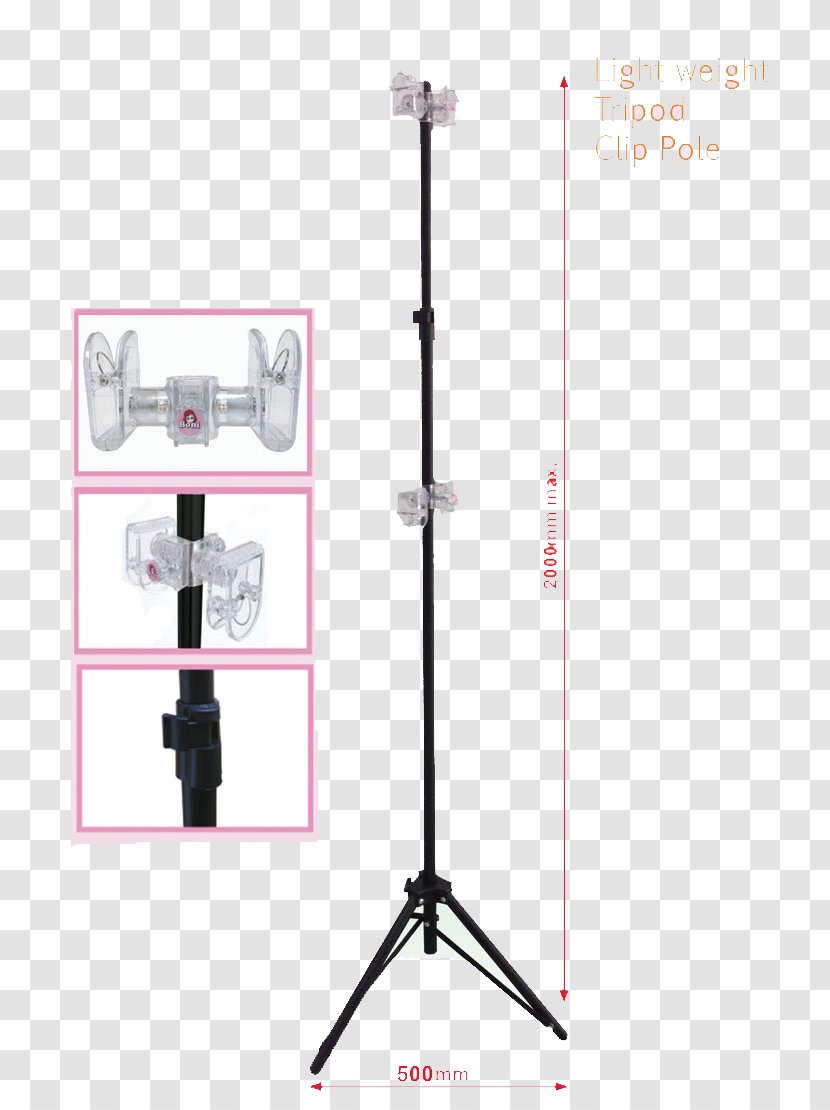 Microphone Stands Product Design Line - Camera Accessory - Merchandise Display Stand Transparent PNG
