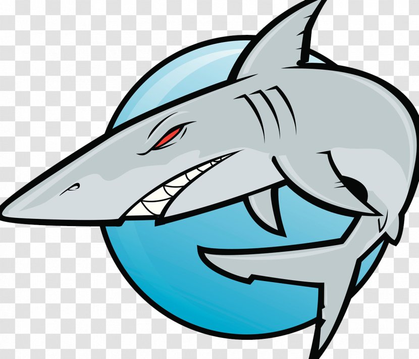 Shark Jaws Great White Cartoon Clip Art - Sticker - Evil Ferocious Transparent PNG