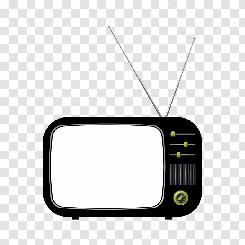 Vector Graphics Television Design Image Creativity - Rectangle - Old Fashioned Transparent PNG