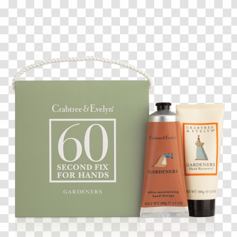 Crabtree & Evelyn Ultra-Moisturising Hand Therapy Gardening Amazon.com Foot - Liquid Transparent PNG