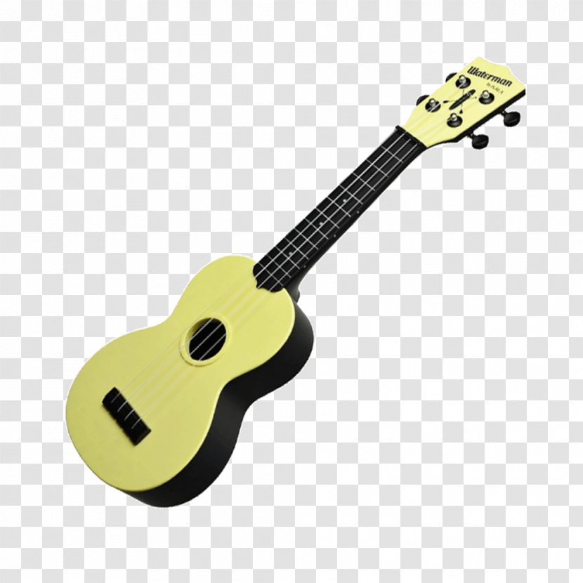 Ukulele Acoustic Guitar Kala Makala Waterman Acoustic-electric Cavaquinho - Watercolor Transparent PNG