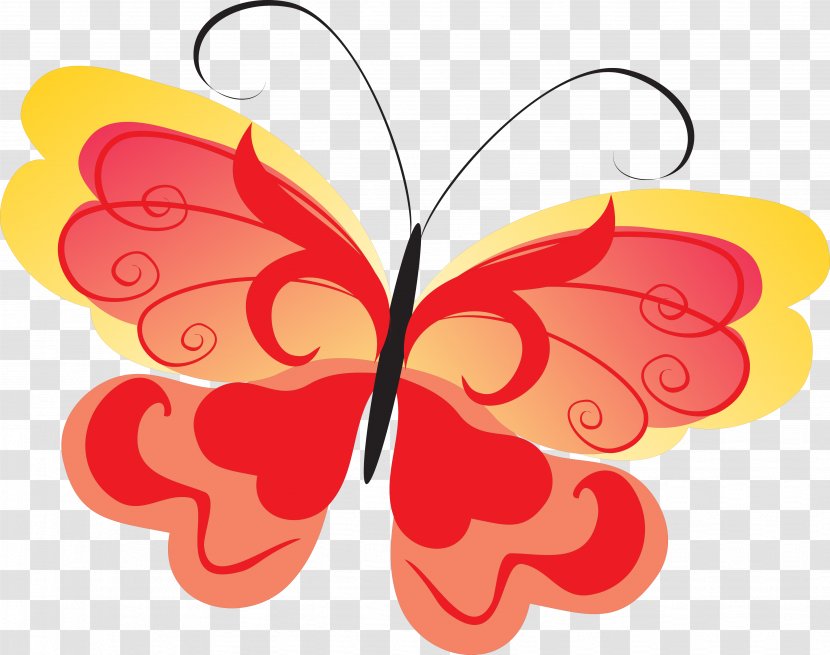 Monarch Butterfly Nymphalidae Clip Art - Youtube - Vector Transparent PNG