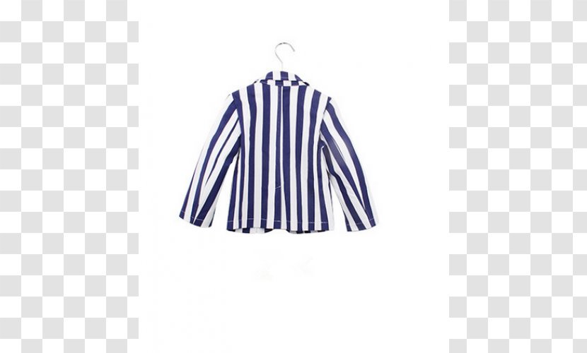 Blouse T-shirt Clothes Hanger Collar Sleeve - Neck - Vertical Stripe Transparent PNG