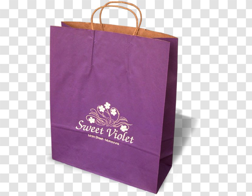 Shopping Bags & Trolleys Paper Handbag - Violet - Bag Transparent PNG