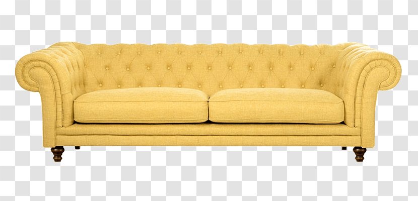 Yellow Couch Table Sofa Bed Mustard - Chair - Classical Decorative Material Transparent PNG
