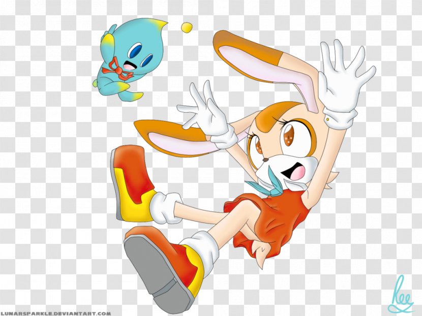 Cream The Rabbit Amy Rose Tails Sonic Hedgehog Chaos - Material - Cheese Transparent PNG