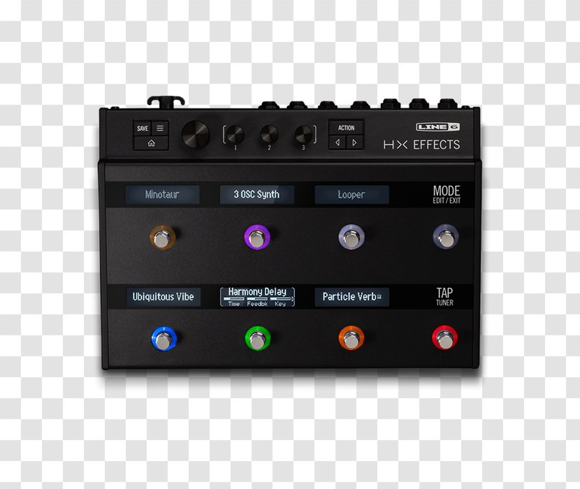 Effects Processors & Pedals Line 6 Helix LT Pedalboard - Frame - Electric Guitar Transparent PNG