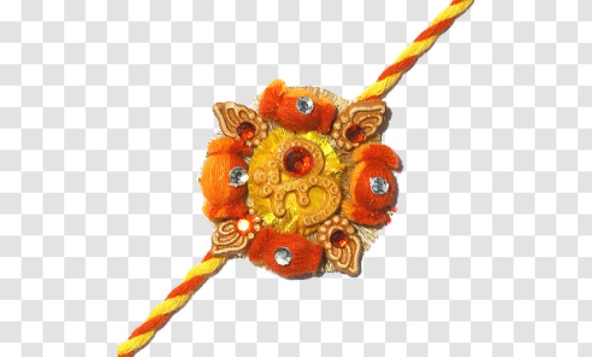 Raksha Bandhan India Clip Art - Orange Transparent PNG