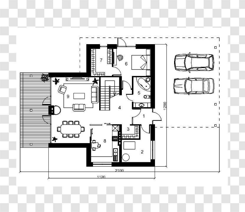 Floor Plan Project Architectural Engineering House Storey - Schematic - Real Estate Transparent PNG