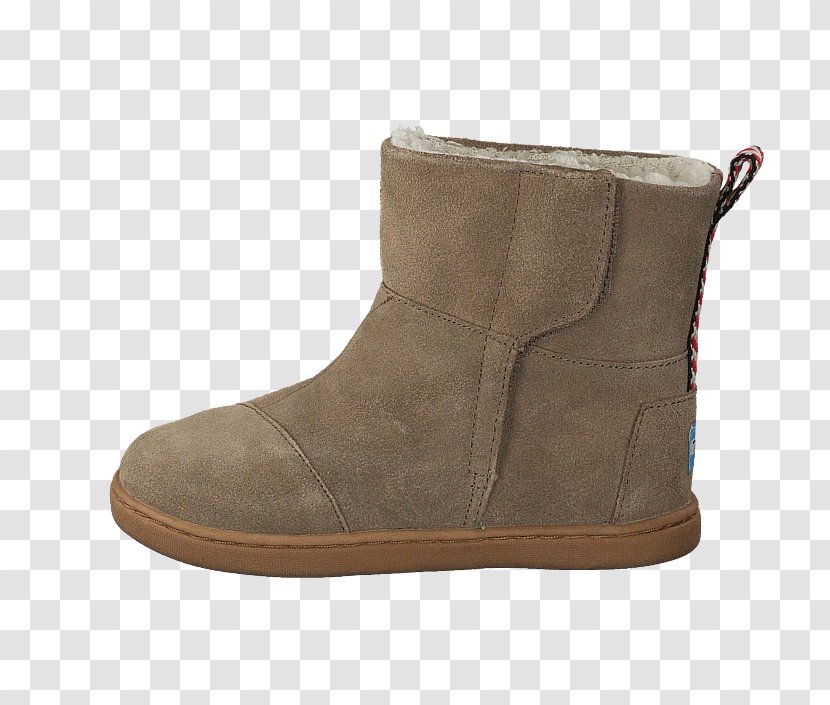 Suede Shoe Boot Walking - Toms Shoes For Women Khaki Transparent PNG