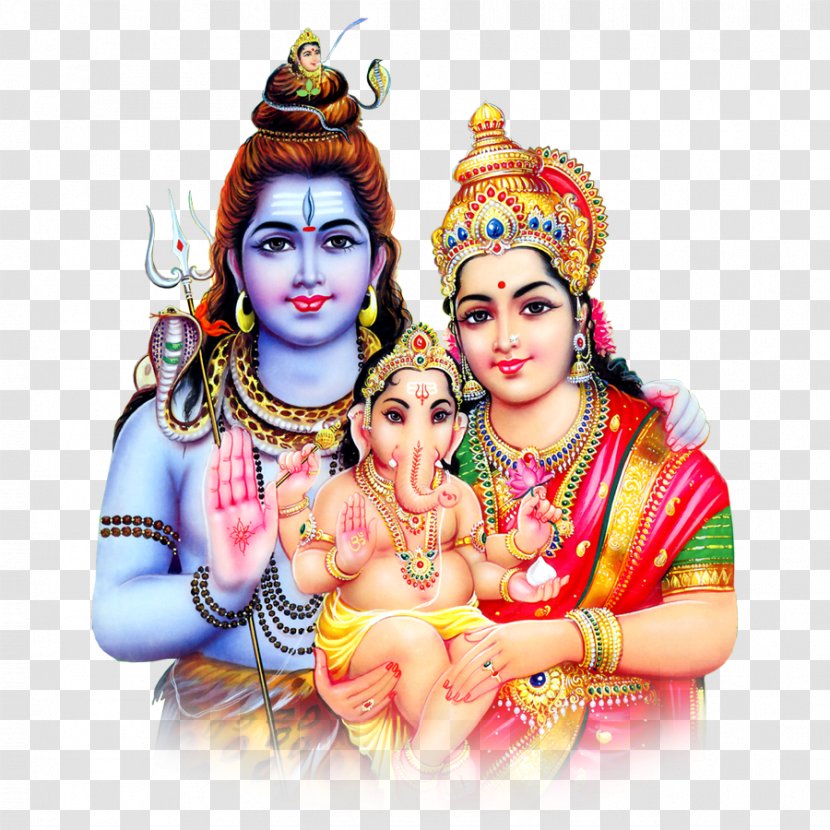 Shiva Parvati Mahadeva Ganesha Krishna - Frame Transparent PNG