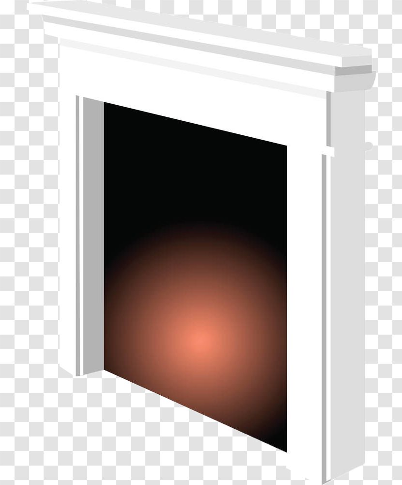 Furnace Hearth Fireplace - Firewood - Hand-painted Vector Transparent PNG