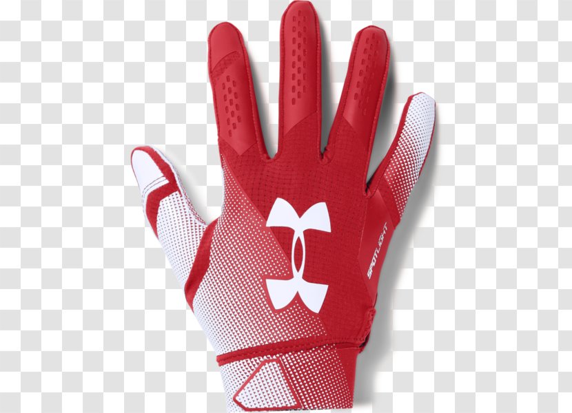 NFL American Football Protective Gear Under Armour Spotlight Gloves - Safety Glove - Cheer Uniforms Transparent PNG
