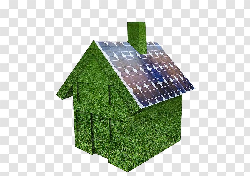 Solar Panel Energy Power Photovoltaics House - Roof - Green Environmental Transparent PNG
