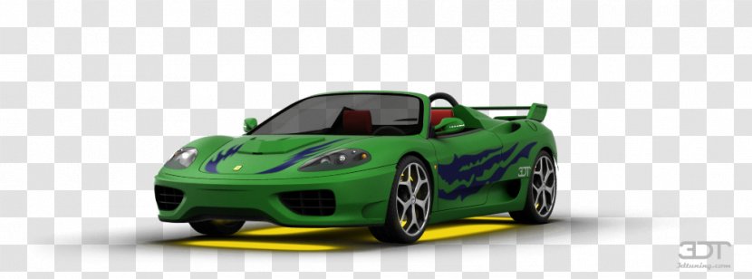 Supercar Luxury Vehicle Compact Car Motor - Brand - Ferrari 360 Transparent PNG