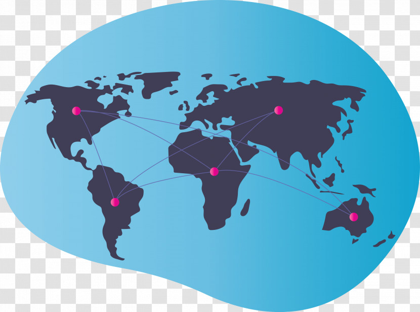 Connected World Transparent PNG