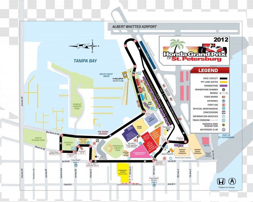 2018 Firestone Grand Prix Of St. Petersburg Albert Whitted Airport IndyCar Series Tire And Rubber Company St - St-petersburg Transparent PNG