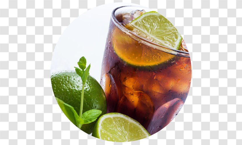 Rum And Coke Cocktail Garnish Non-alcoholic Drink Caipirinha Wine Transparent PNG
