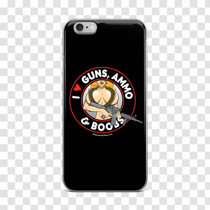 Guns & Ammo Ammunition Firearm T-shirt - Silhouette - Iphone X Bezel Transparent PNG