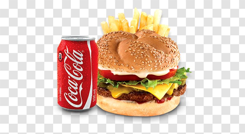 Hamburger Fizzy Drinks French Fries Chicken Sandwich Cheeseburger - Menu - Burger King Transparent PNG