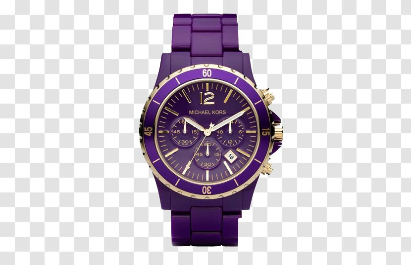 Watch Chronograph Handbag Purple Jewellery - Fashion - Classic Watches Transparent PNG