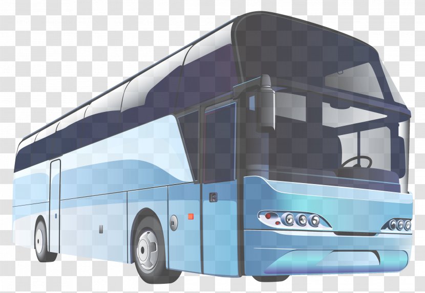 Land Vehicle Transport Tour Bus Service Mode Of - Motor - Public Car Transparent PNG