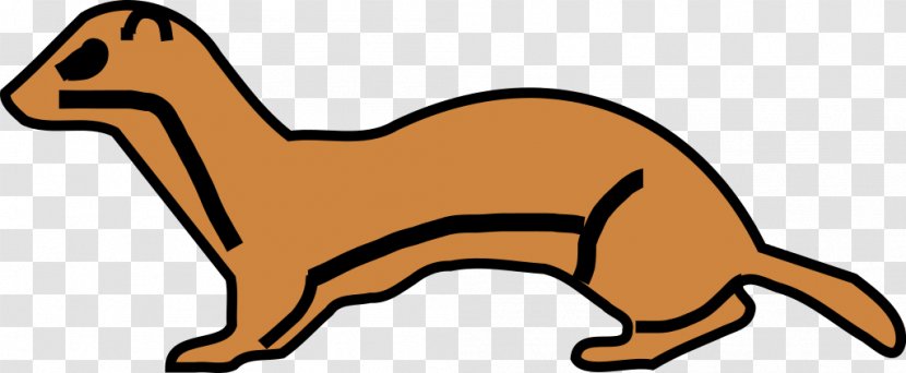 Least Weasel Canidae Fox Ferret Clip Art - Snout Transparent PNG