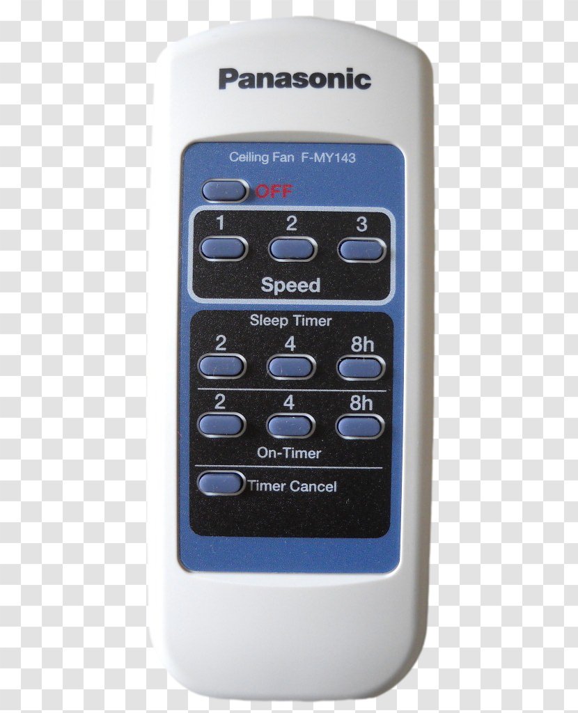 Ceiling Fans Remote Controls Panasonic - Control - Washing Machine Transparent PNG