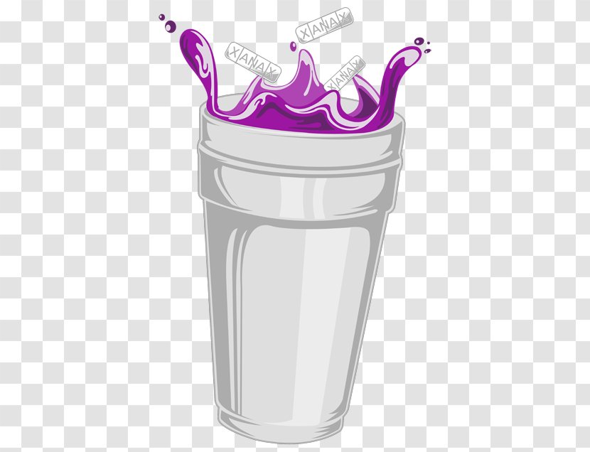 Purple Drank Image Clip Art Codeine - Drug - Illustration Transparent PNG