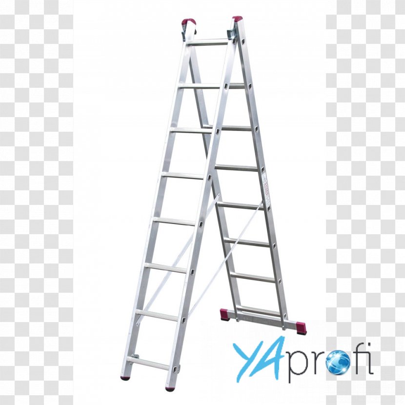 Ladder Scaffolding Tool Aluminium Rope - Height Transparent PNG