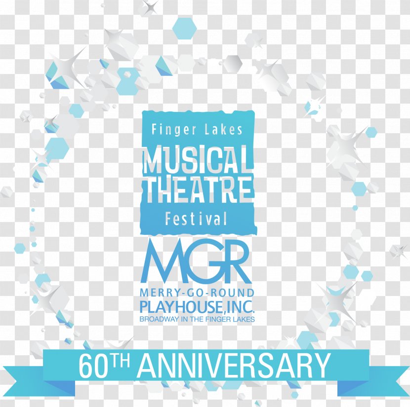 Finger Lakes Musical Theatre Festival Merry-Go-Round Playhouse Emerson Park - Blue - Logo Transparent PNG