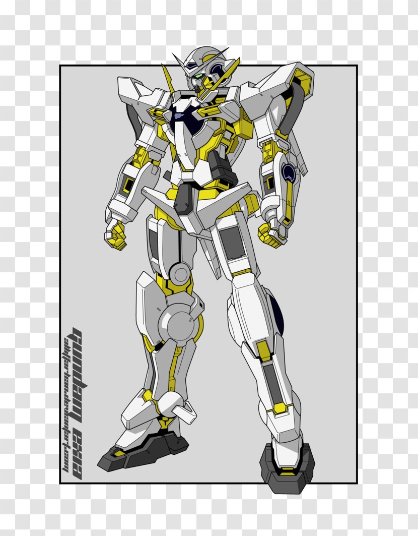 GN-001 Gundam Exia Robot Art - Material Transparent PNG