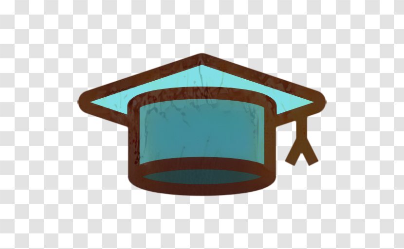 Table Cartoon - Teal - Furniture Transparent PNG