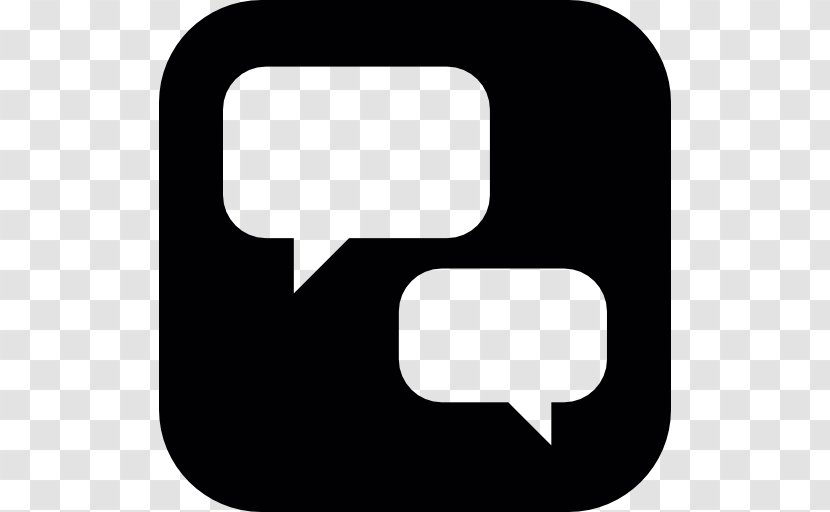 Area Black And White - Text - Speech Balloon Transparent PNG
