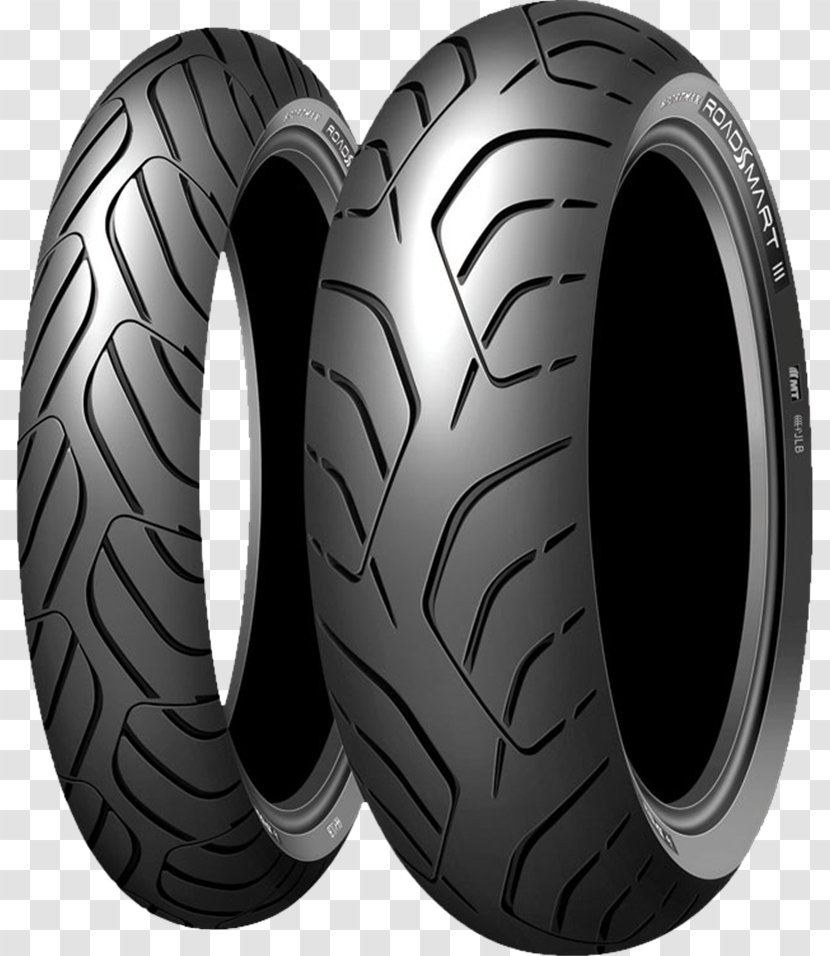 Dunlop Tyres Motorcycle Tires Tread - Touring Transparent PNG
